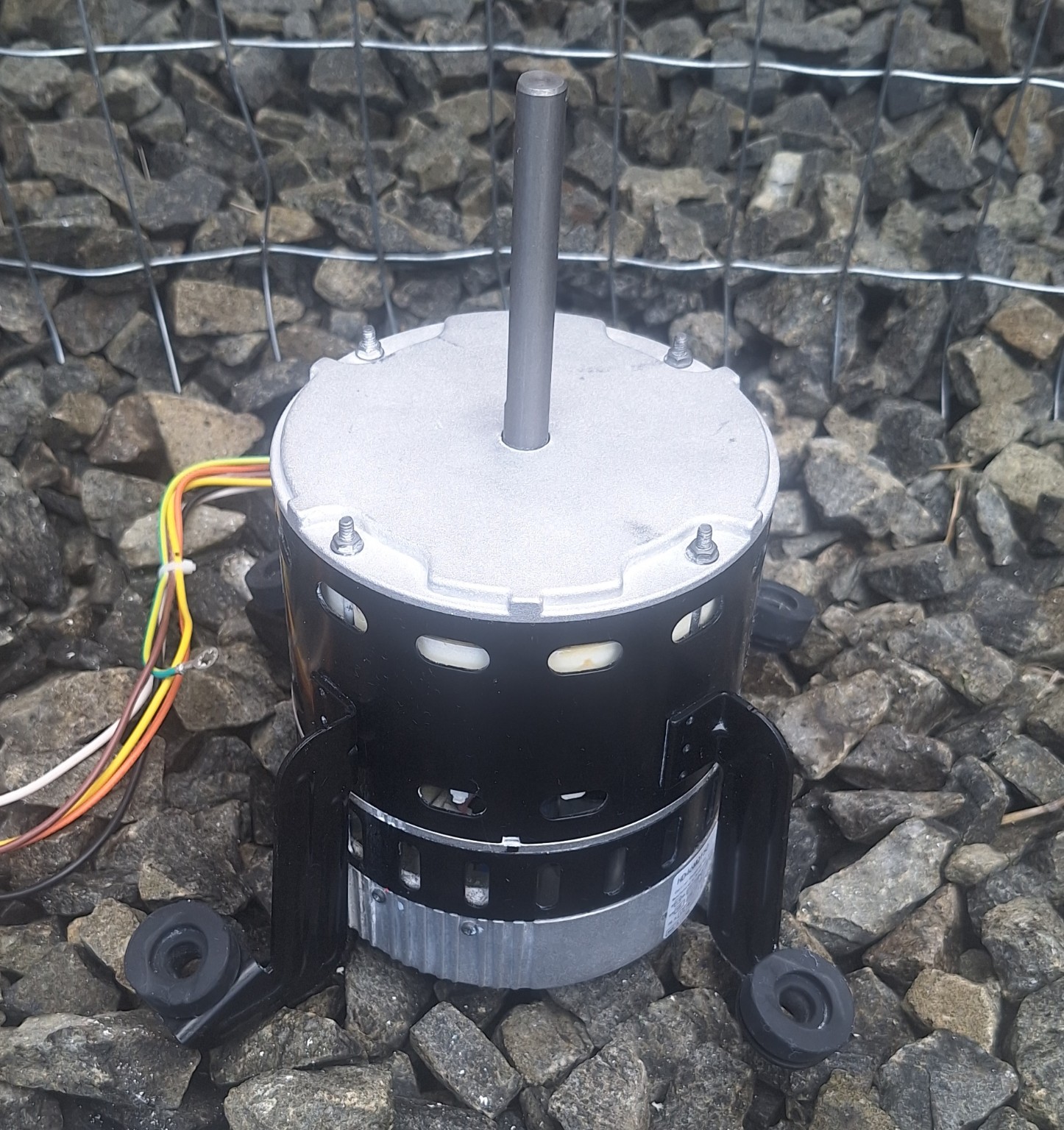 Blower motor after cleaning